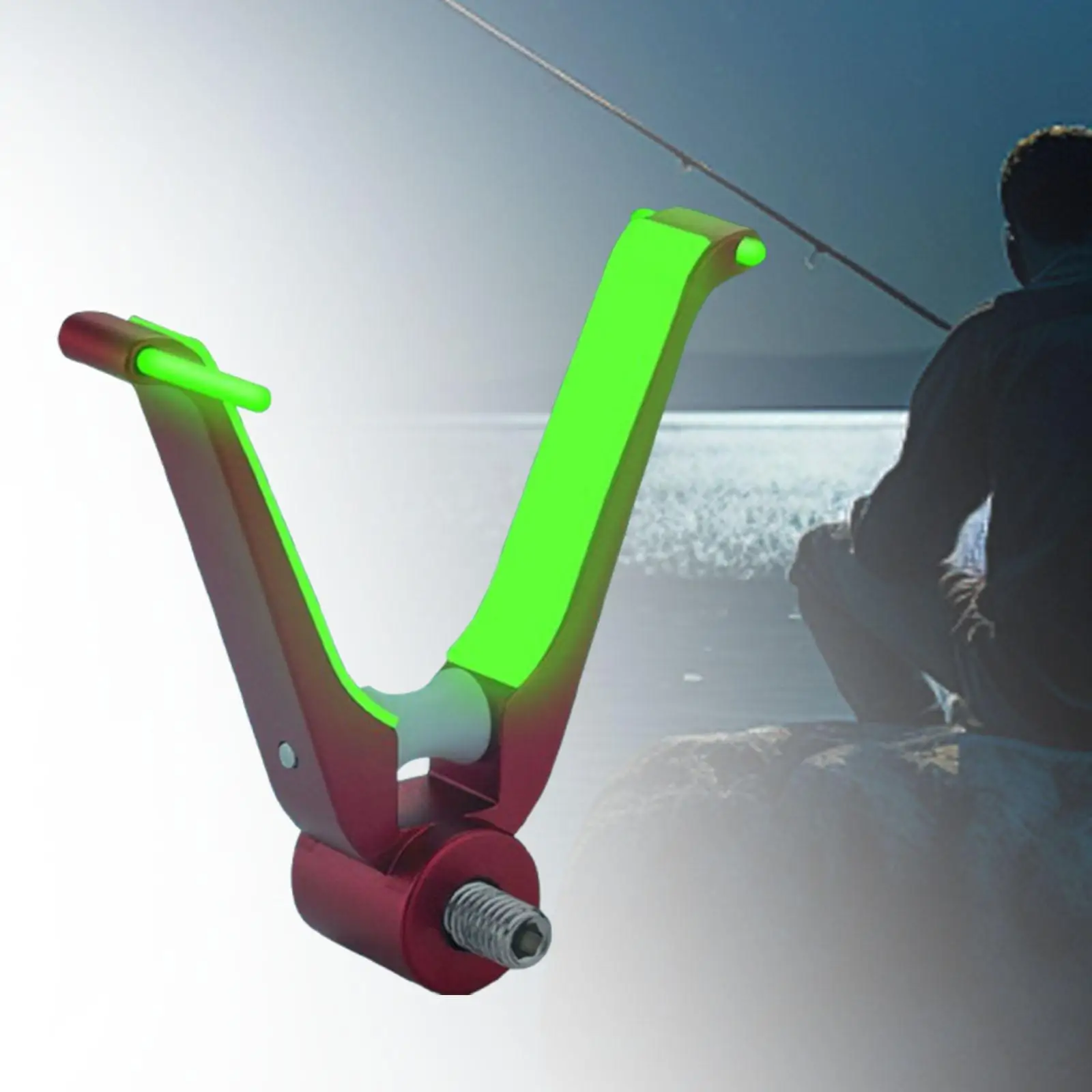 Fishing Rod Bracket Head V Shape Fishing Pole Holder Rack Support Carp Fishing Accessories for Outdoor Fishing