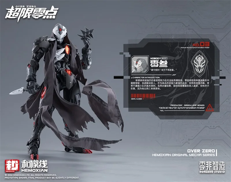 HEMOXIAN LONE SHADOW 1/100 MG NBD-009 фигурки | AliExpress