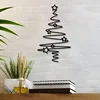 Metal Christmas Tree Sign Wall Art 1