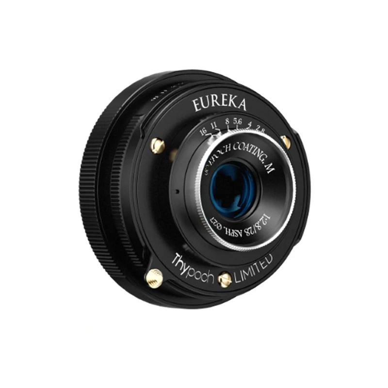 Thypoch Eureka 28mm F2.8 카메라 렌즈 라이카 M 후지필름 XF 마운트 카메라용 풀 프레임 수동 초점 렌즈