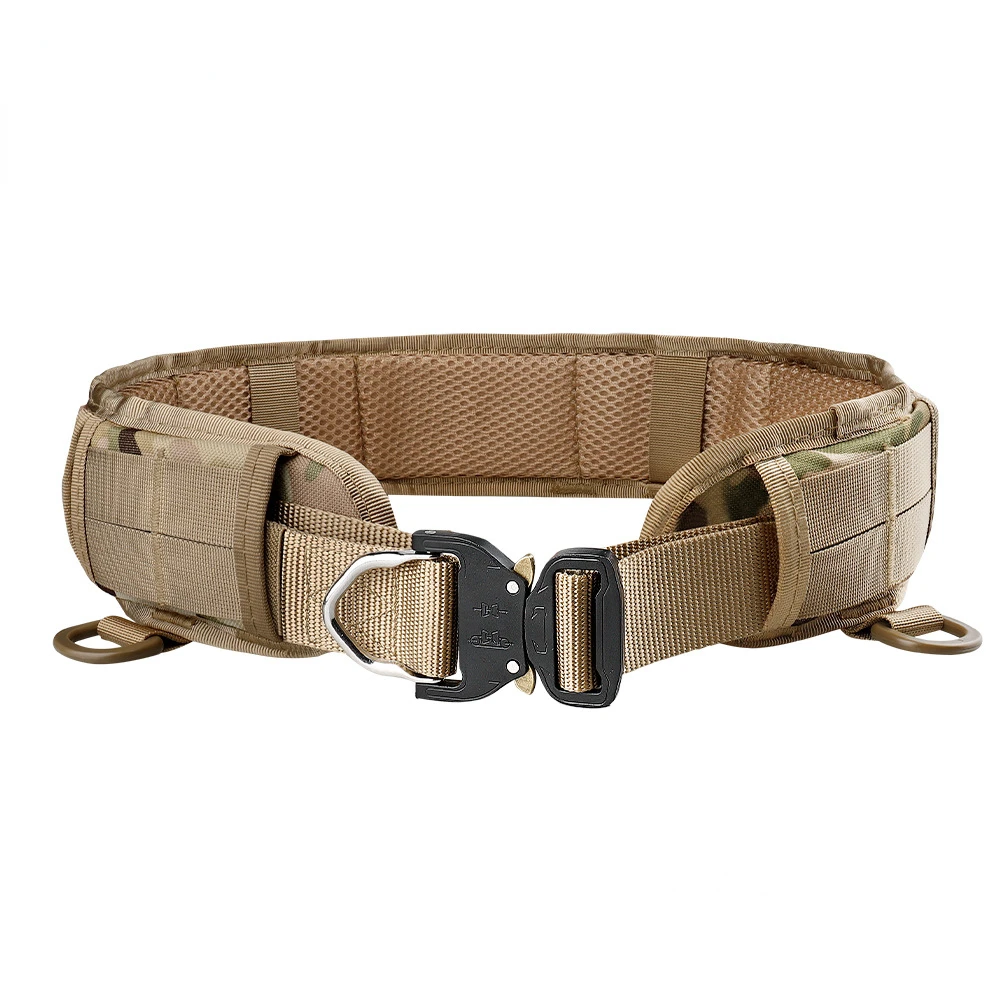 

Military Tactical Belt Men Battle Belt Hunting Padded Waist Belt Set 가죽벨트 Фурнитура Для Одежды Waist الخصر حزم
