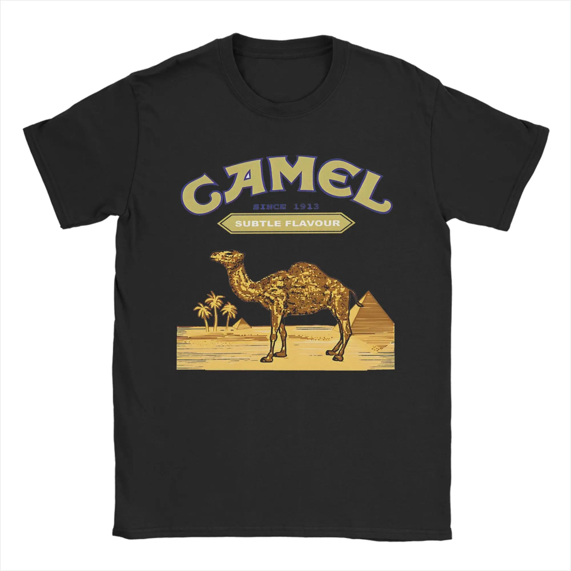 Kamele Zigaretten T-Shirts Männer Frauen Off Road Vehicle100 % Baumwolle T-Shirt Rundhals Kurzarm T-Shirt 4XL 5XL Kleidung