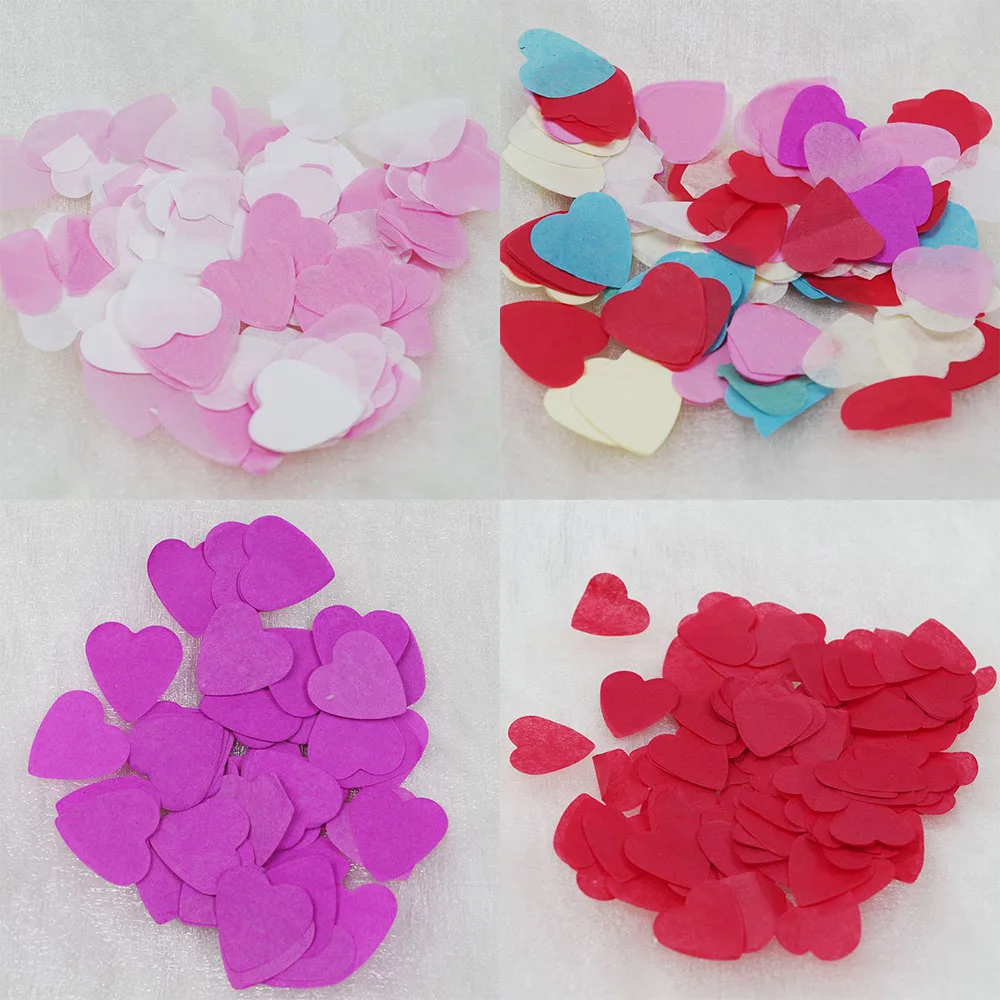 15 G 25 Mm Confetti Heartshaped Wedding Birthday Party Craft