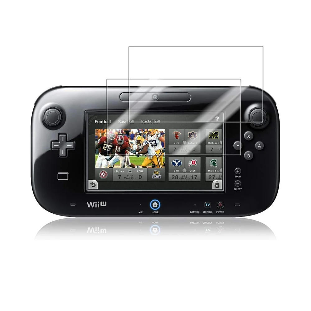 3 X Clear Screen Protector Lcd Cover Protettiva Per Pellicola Protettiva Per Wii U Gamepad Screen Protector Skin