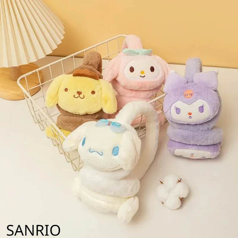 

Kuromi Sanrio Earmuffs Soft Plush Winter Keep Warm Earmuffs Cinnamoroll Antifreeze Cartoon Kawaii Earmuffs Ear Bag Warm Ears