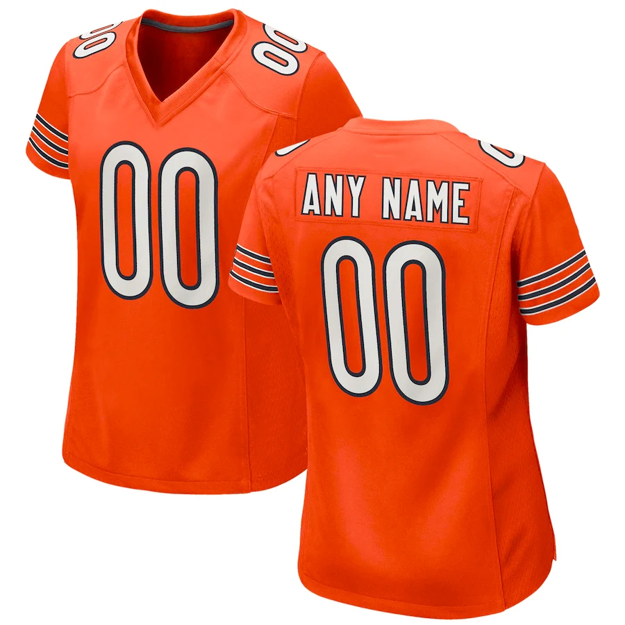 Chicago Football Jerseys America Game Footbball Jersey Personalized Your Name Any Number All Stitch US Size XS-6XL football jersey