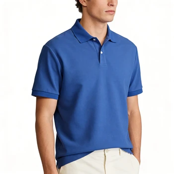 Polo da uomo NUOVA collezione 2026 - T-shirt polo ricamata firmata, slim fit, elegante e casual, ideale per il business e il golf