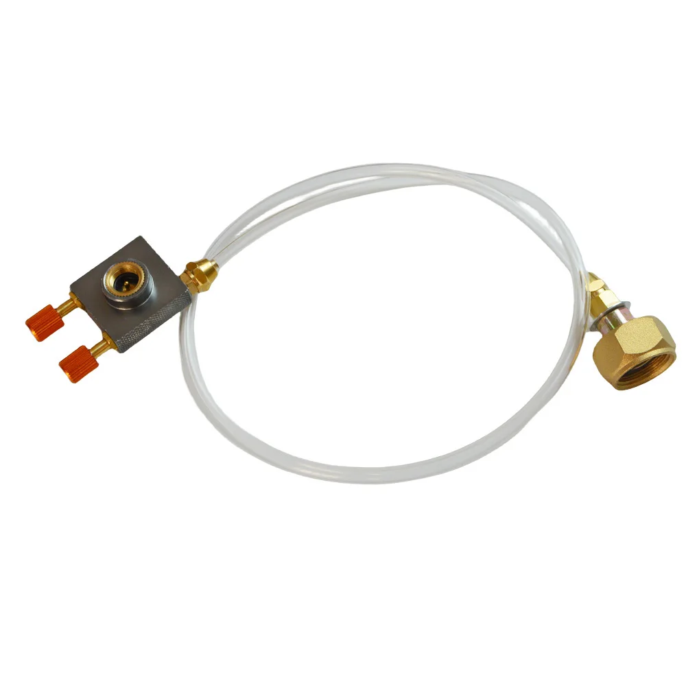 High-Performance Outdoor Camping Gas Stove Adapter with Pressure Relief Valve