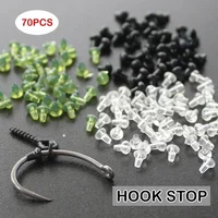 Carp Fishing Hook Bait Screw Stopper Rubber Beads Micro Ring Swivel Stop Floss For Pop UP Boilies Stopping Fish Accessories 1