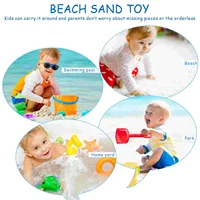 Mold Beach Toy Sand Dinosaur Molds Kids Toys Children’s for DIY Plastic Playing with Plasticine 2
