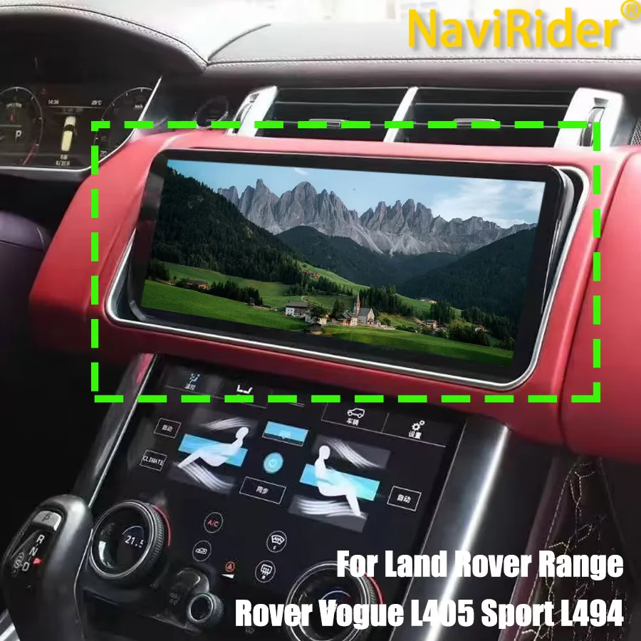 Pantalla abatible de Radio de coche de sistema Dual para Land Rover Range Rover Vogue L405 Sport L494 2013-2017 reproductor Multimedia GPS Navi estéreo 1