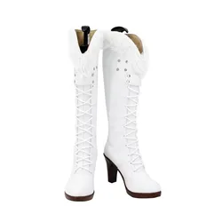 Anime Robin Cosplay Shoes Boots Game Miss Allsunday Role Play Halloween Carnival Party Outfit Christmas Prop Women Men