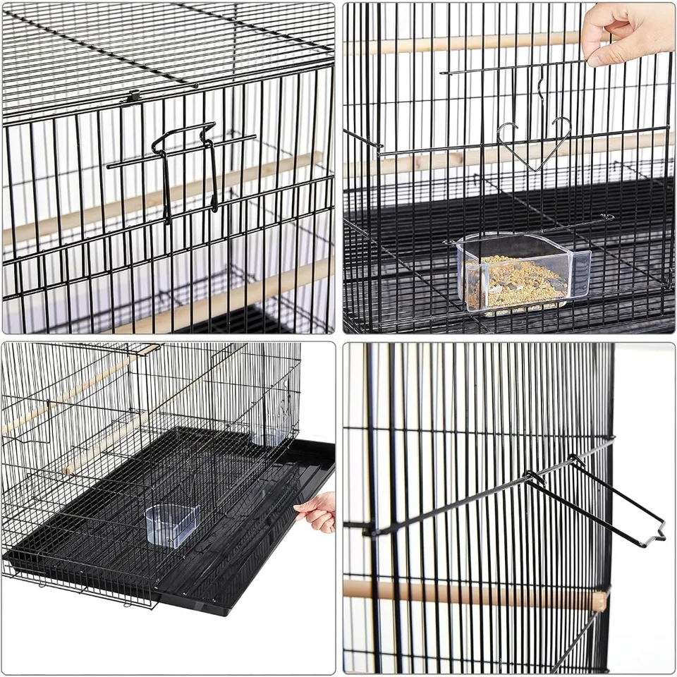 Stackable Bird Flight Cage for Small Birds