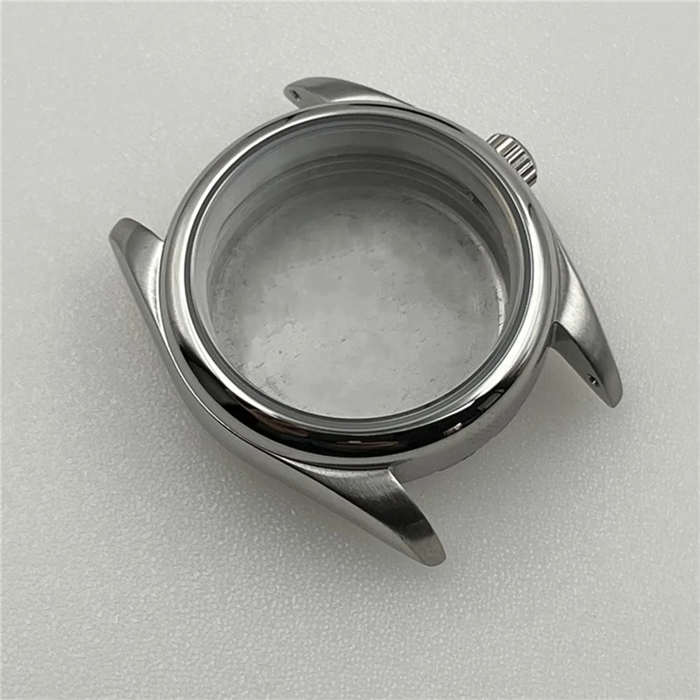 36mm Watch Case for NH35 NH36 Movement Diving Watches Modified Part Stainless Steel Case