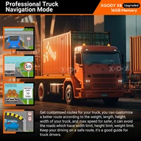 XGODY 9 ''pouces 16G voiture Auto Navigation UK/EU MAP écran tactile pour camions, voitures, bus, navigation GPS POI 5