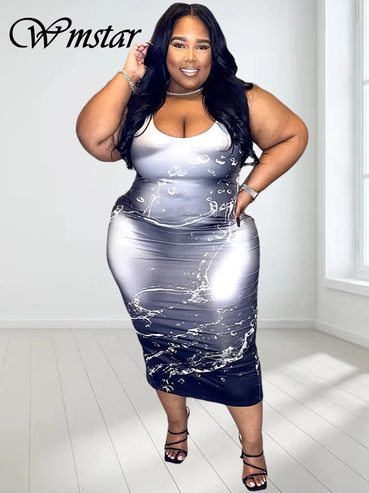 

Женское платье без рукавов, с круглым вырезом