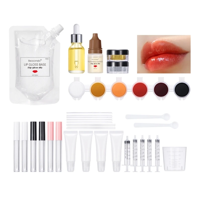 

DIY Lip Gloss Making for Women and Girls Moisturizing and Sexy Lip Gloss