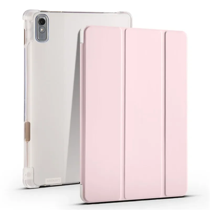 Premium PU Leather Trifold Stand Case with Pen Holder
