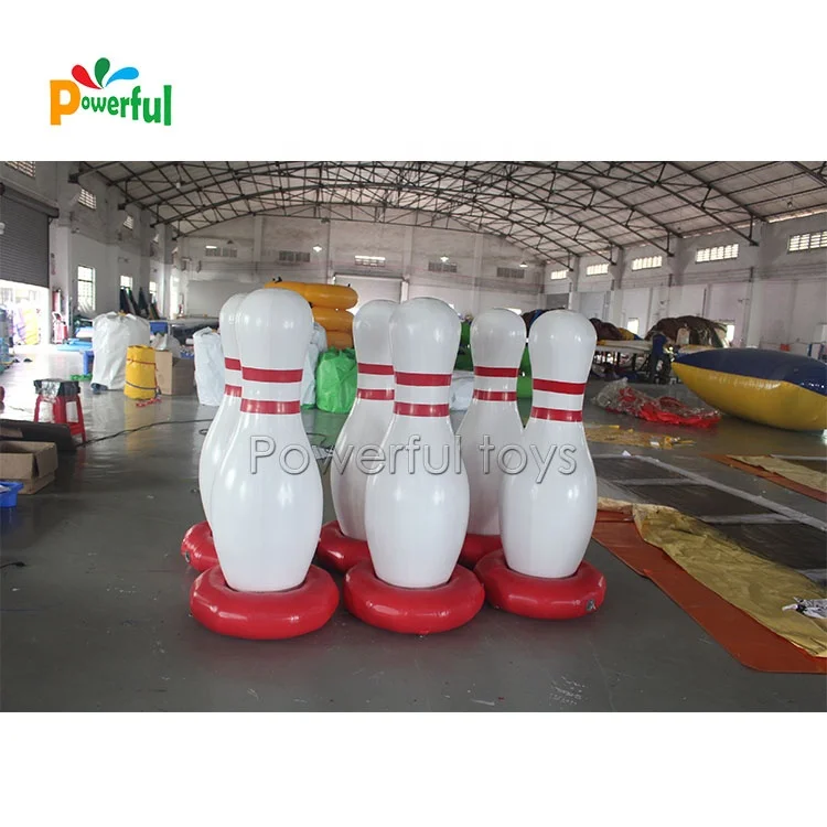 Hot Sale High Quality Human Bowling Alley Inflatable Bowling Pin Game Giant Inflatable for Outdoor Funny