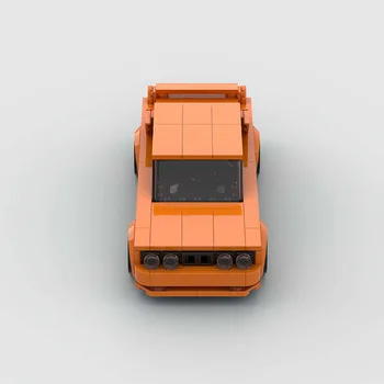MOC Features Roadster Racing Car Models Compatible Small Particles Puzzle Kids Toys DIY Building Block Gifts 4