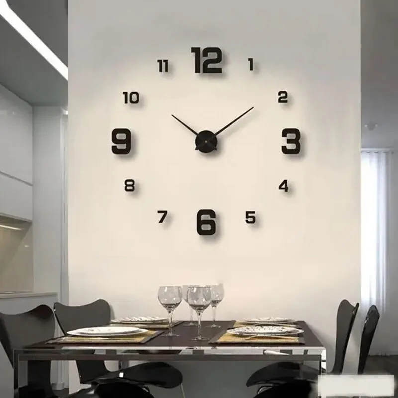 Frameless DIY Wall Clock 1