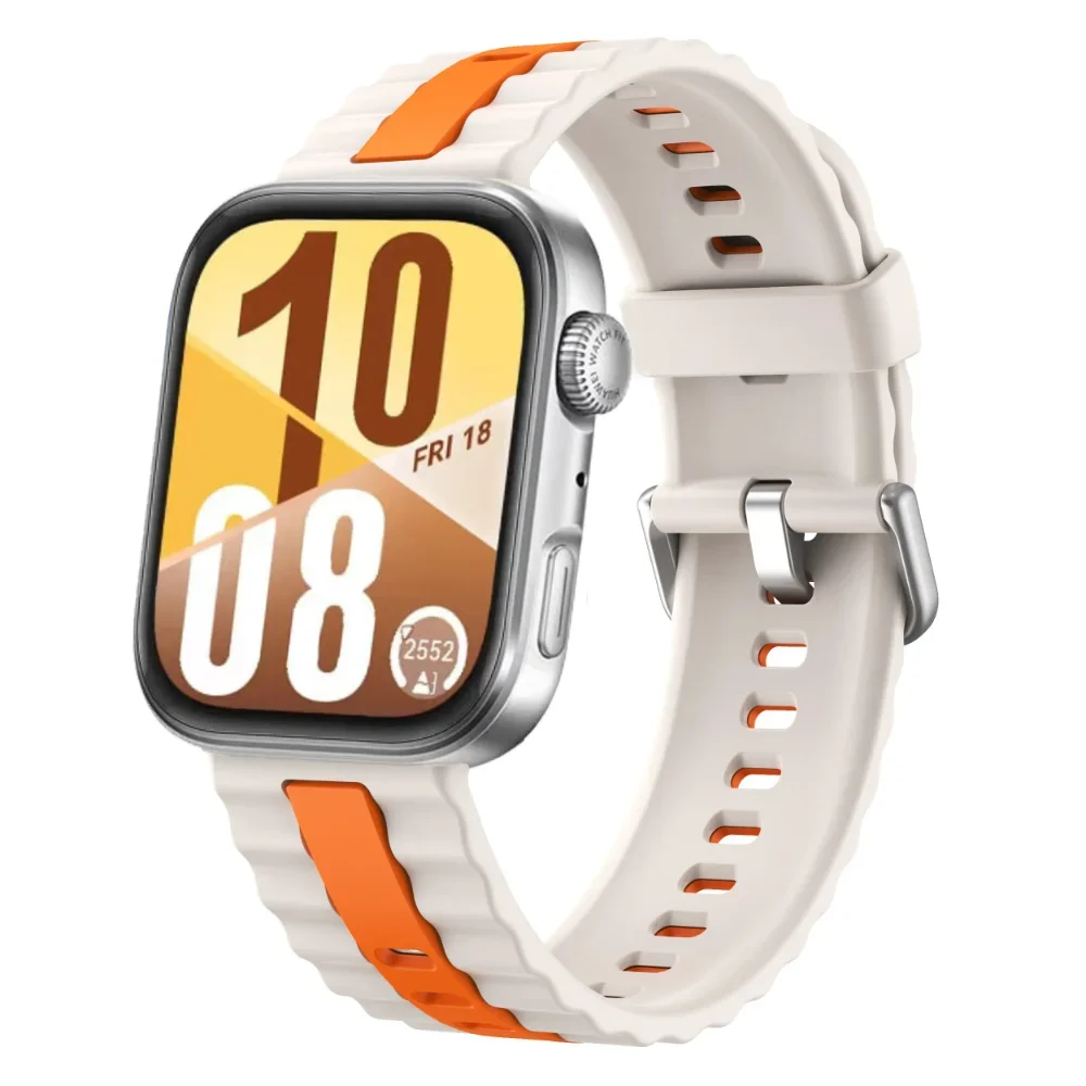 Sprot Two-Color Silicone Strap Bracelet