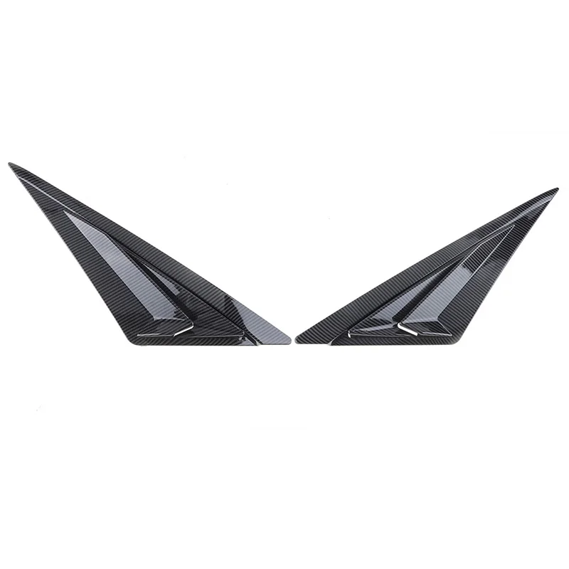 Rear Side Window Louvers Quarter Window Spoiler Fit for Hyundai Elantra Avante CN7 2021-2024 Panel Car Accessories Fake Vent