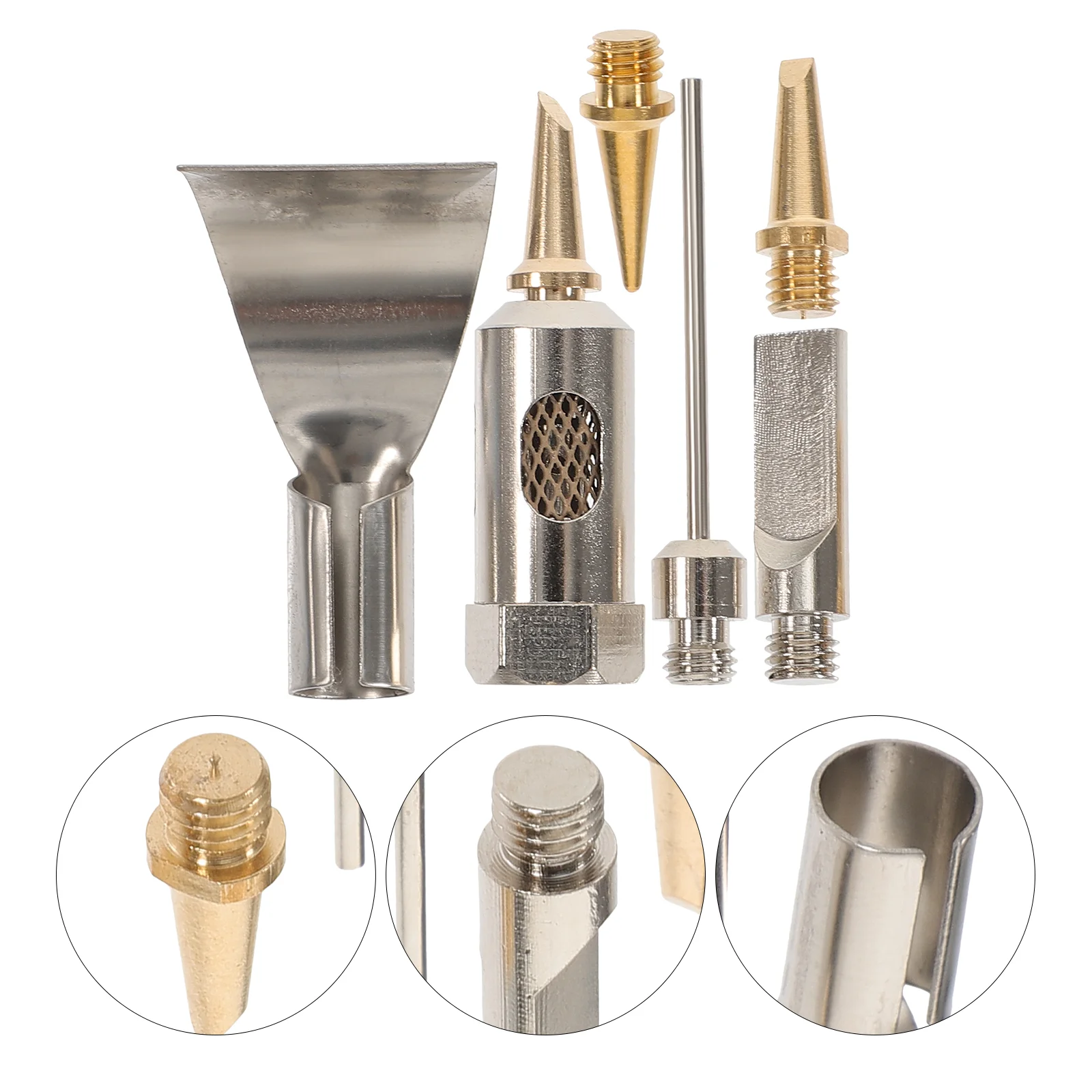 

Gas Iron Head Solder Tips Replacement Soldering Drill Accessories Welding Attachment Equipment & Torch machine