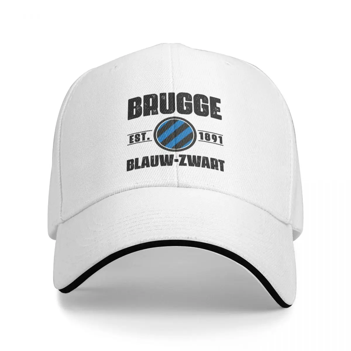 

Club Brugge Blauw Zwart Bucket Hat Baseball Cap hat man for the sun Winter cap man women golf hat women winter Men's