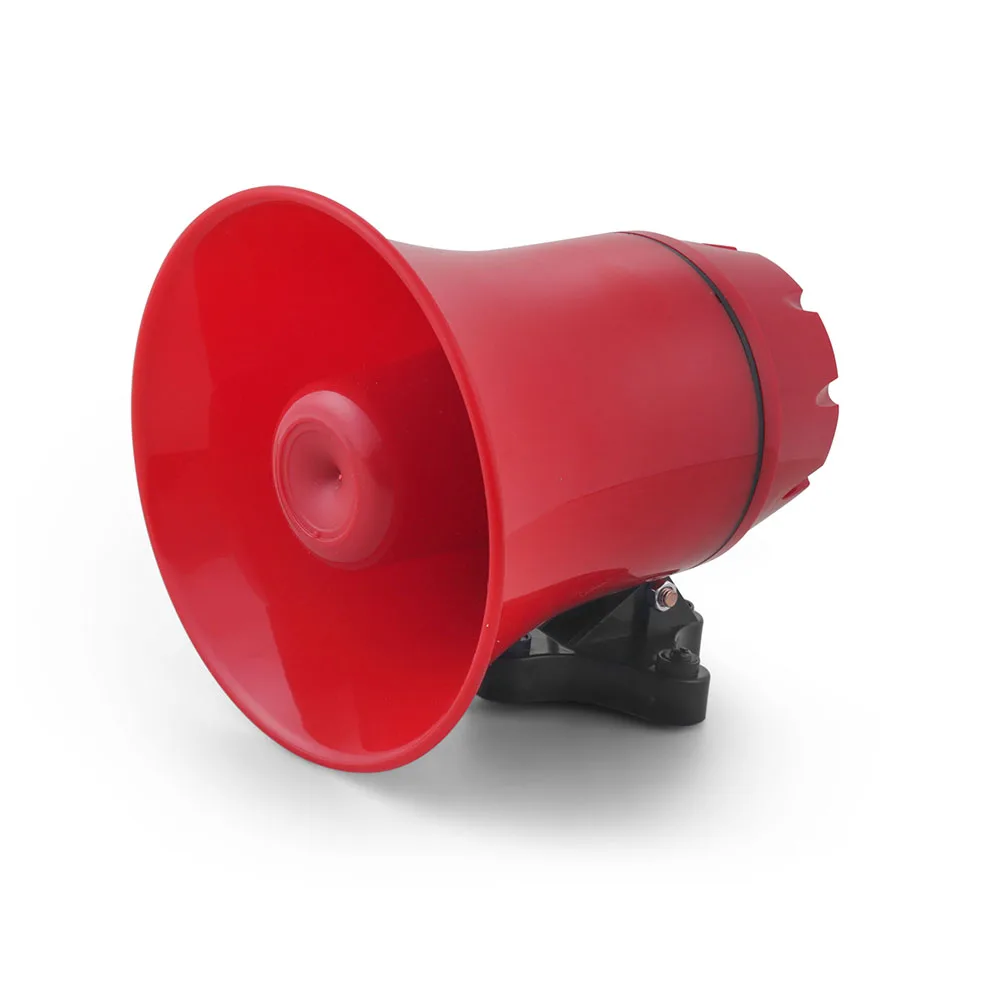 12V 130dB Customizable Sound Car Warning Alarm Police Siren Horn Speaker With Amplifiers MIC System and Card reader MP3 player