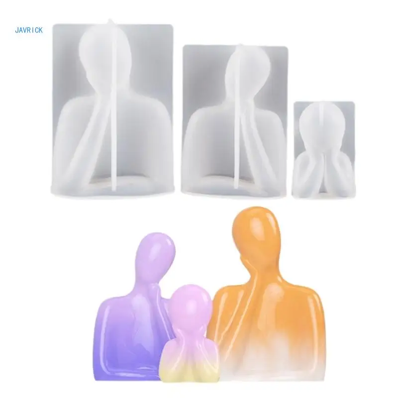 

Candle Moulds Figurine Crafts Moulds Hand-making Tools Support Cheek Human Shape
