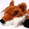 Funny Simulated Animal No Stuffing Dog Toy with Squeakers Durable Stuffingless Plush Squeaky Dog Chew Toy Crinkle Pet Squeak Toy 4