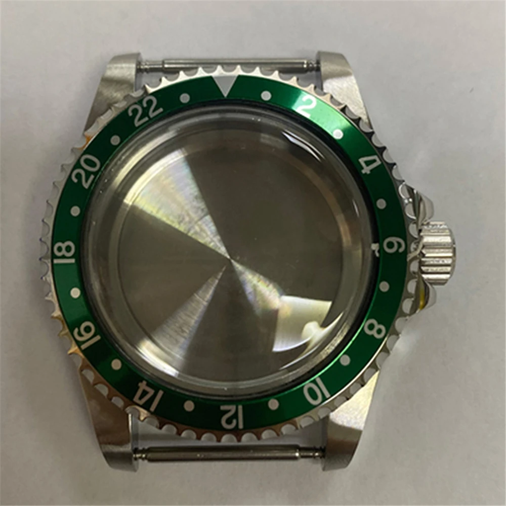 New 39.5mm Stainless Steel Watch Case for NH35 NH36 Mechanical Movement Modified Waterproof NH35 Case Cover Watch Accessories