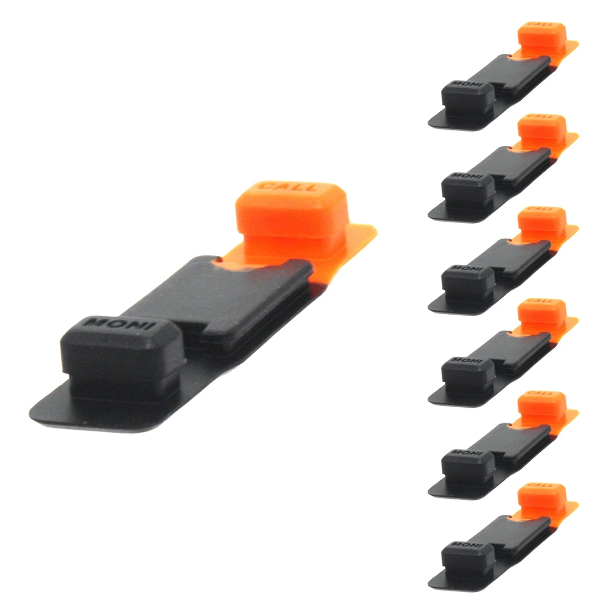 

7PCS UV-5R Walkie Talkie PTT Rubber Button DIY Accessories Repair Parts