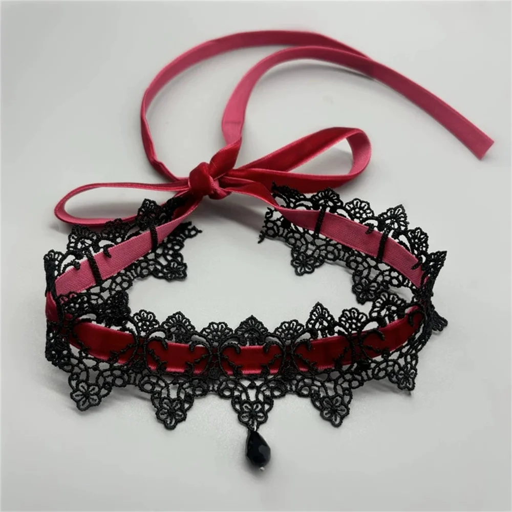 Elegant Lace Choker Necklace for Women - Gothic Vintage Fashion Jewelry