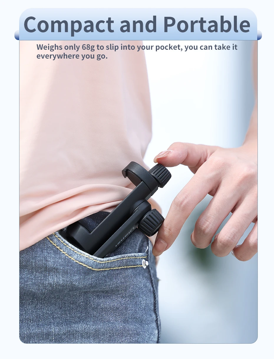 MA28 Phone Tripod Holder Clamp Vertical Horizontal Shooting Phone Mount Holder f