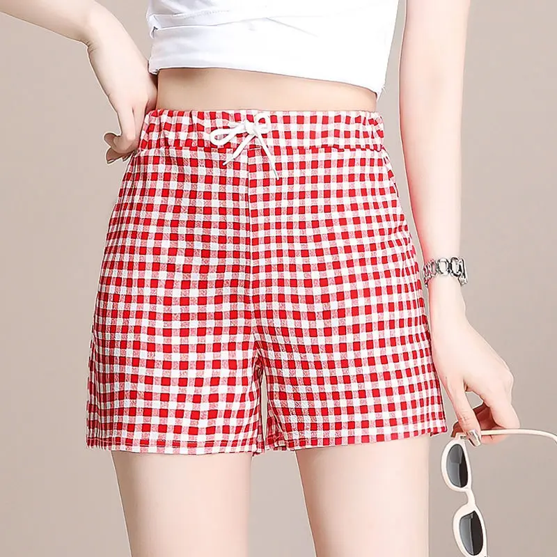 Womens Shorts Running Boxer Short Pants for Women To Wear with Belt Fitness Work Baggy Loose Sport Sports Gym Office Classic XL