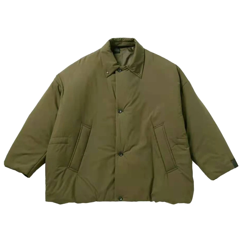 N.HOOLYWOOD New Sherry Cotton Japanese Loose Thickened Coat Trendy Brand Parkas Jacket for Men