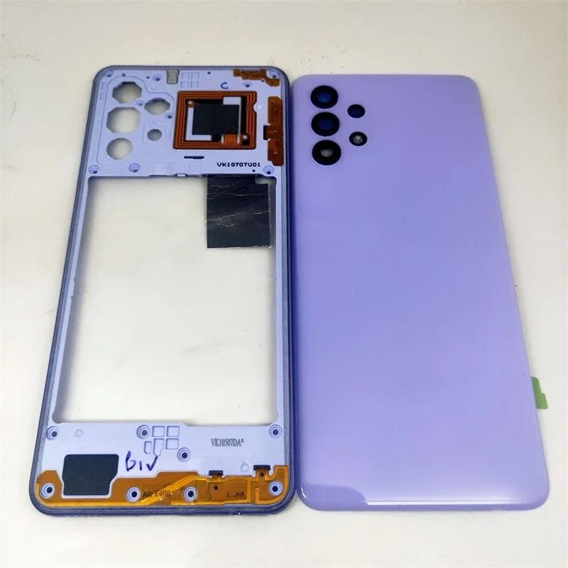 

Full Housing Case For Samsung Galaxy A32 5G 4G A326 A325 Middle Frame Cover Battery Back Cover Rear Door Cover Repair parts