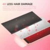 500F Plasma Hair Straightener Curler Professional Ceramic Coating Plate Hair Flat Irons Salon Styling Tool Smooth Frizz 110-240V 4