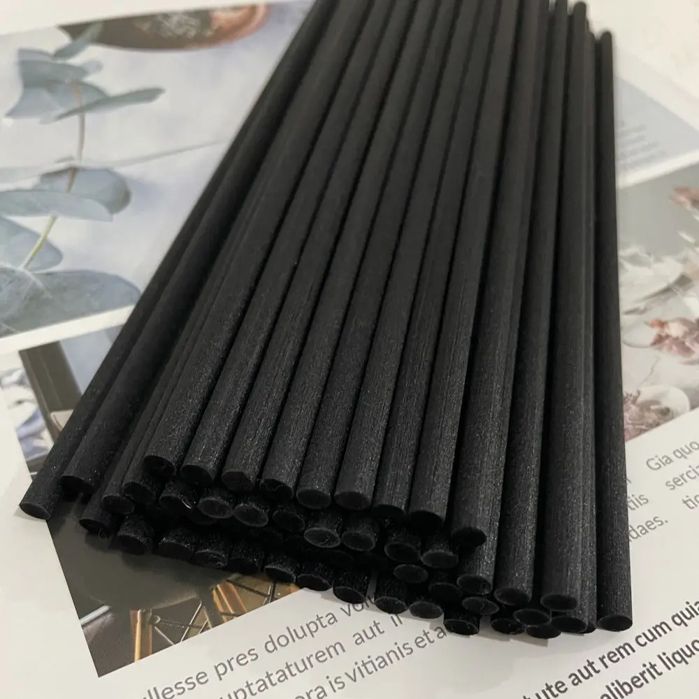 

1000PCS 5MMX L40/30/25/20CM Aromatherapy Essential Oil Diffuser Reed Sticks for Home Decor Synthetic Fiber Rod Replacement Stick