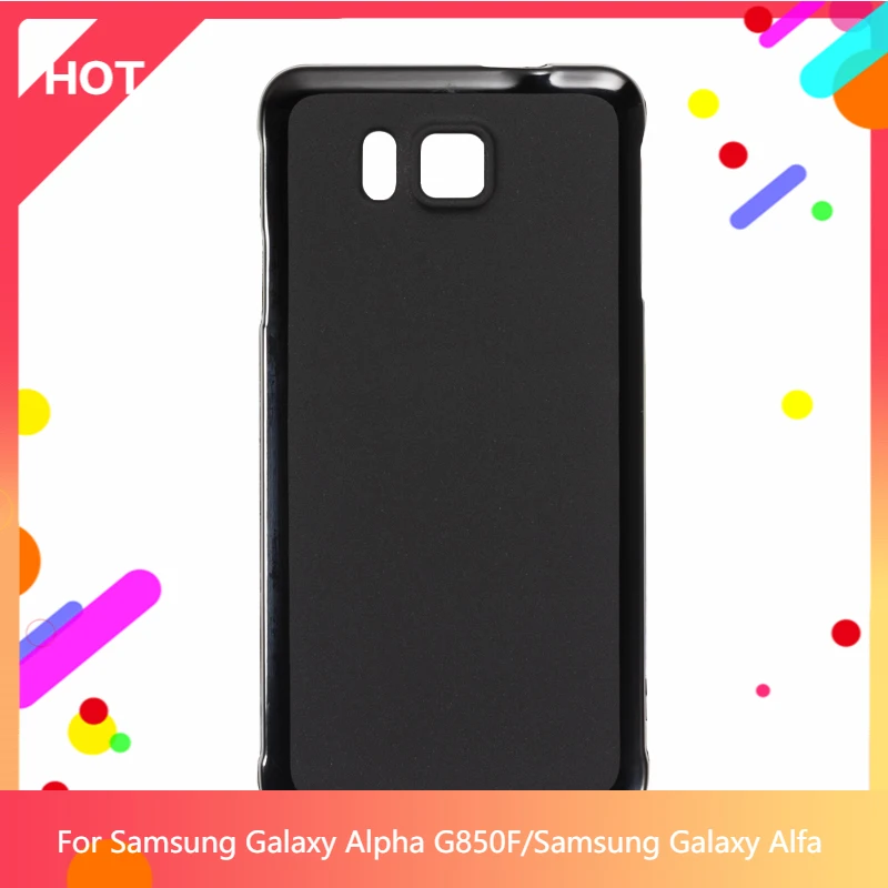 Galaxy Alpha G850F Case Matte Soft Silicone TPU Back Cover For