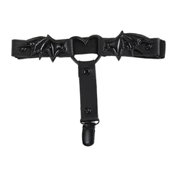 Punk PU Leather Thigh Clips Leg Body Clips Harness Gothic Leg Garter Belt Fashion Beach Club Party Body Supplies