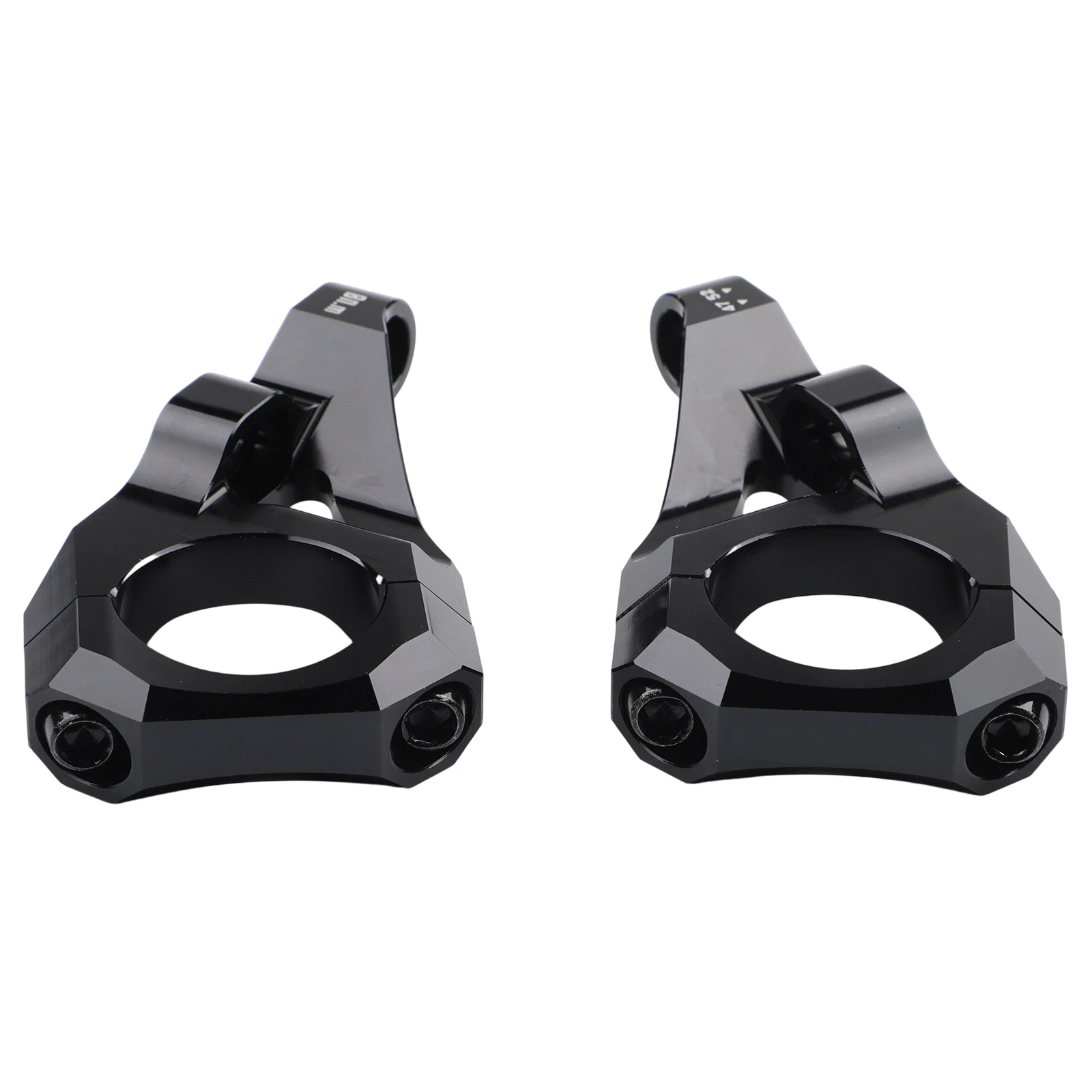 Fahrrad-Direktmontage-Vorbau für Doppelkronen-Gabeln für DH-Mountainbikes 31,8mm Lenker-Vorbau Ersatz Fahrradzubehör – Detail 3