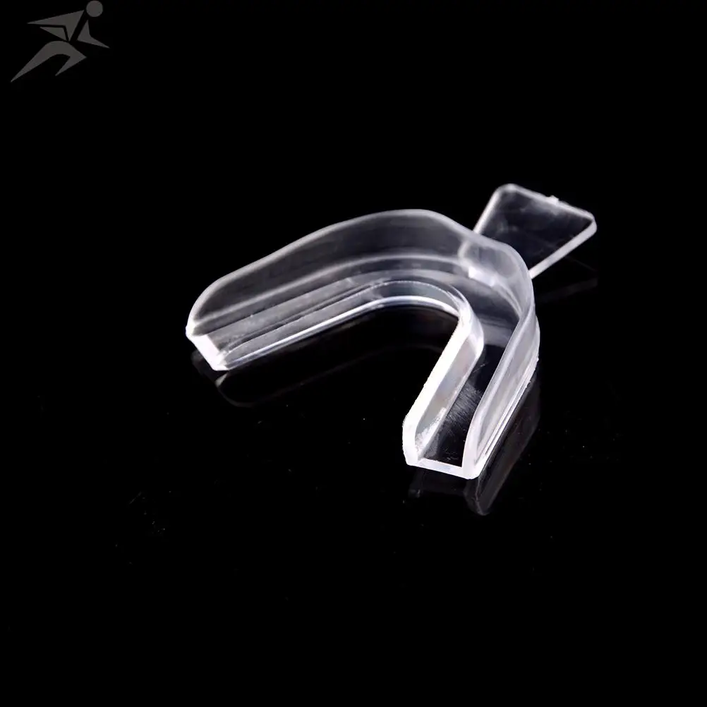 2PCS Whitening Guard Gum Shield for Boxing Basketball Transparent Thermoform Moldable Mouth Teeth Dental Trays Teeth