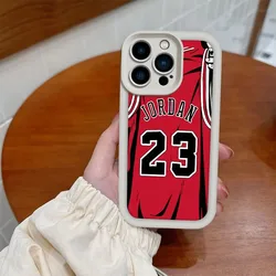 Jordan 23 Aesthetic Soft Back Phone Case - iPhone (White - C367)