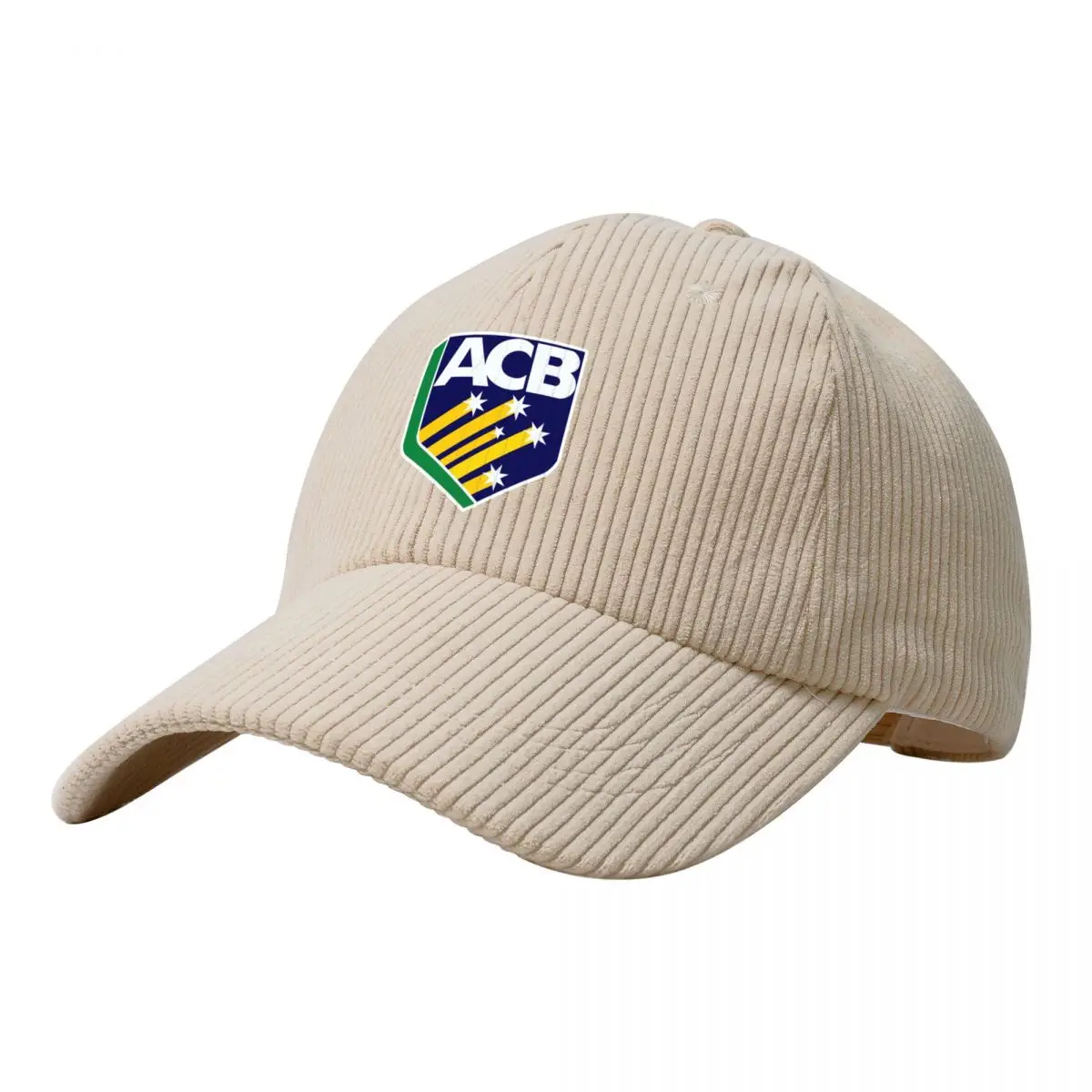 

Australian Cricket Board Corduroy Baseball Cap dad hat Sunhat hiking hat Beach Women's Golf Wear Men's