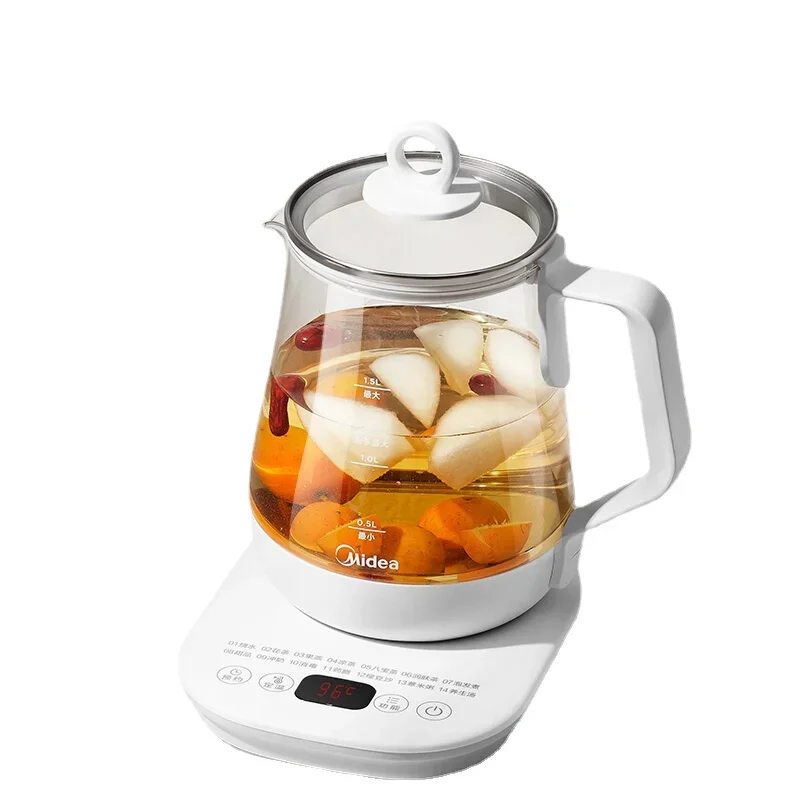 

Teapot Health Pot Tea Pot Electric Kettle Flower Tea Pot Office Mini Glass Intelligent Reservation Health Pot