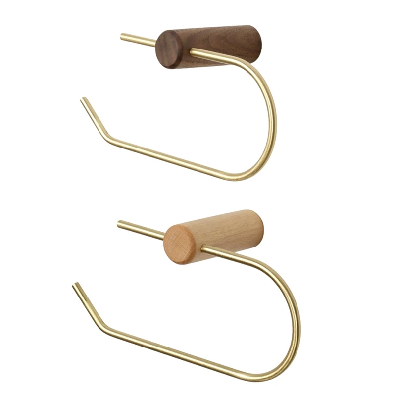 

Деревянный держатель для салфеток, латунный держатель для туалетной бумаги, держатель для туалетной бумаги, стойка-подставка