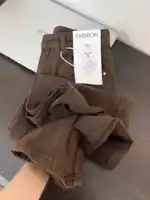 Jean Droit Rétro Américain pour Femme, Pantalon à Jambes Larges, Taille Haute, Ajusté, Café, Tendance, Denim, Nouvelle Collection Automne 1